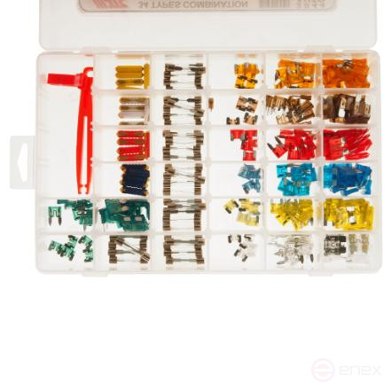 Fuse 232pcs (34 types) in the JTC box
