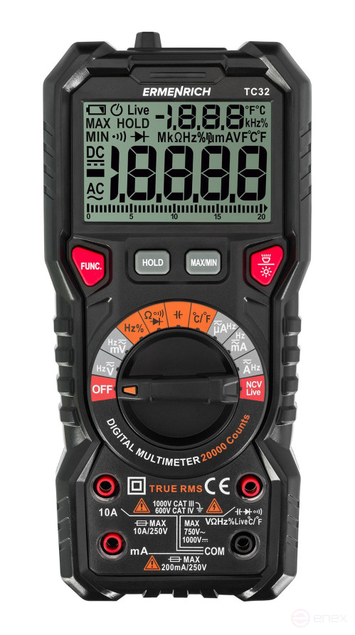 Ermenrich Zing TC32 Digital Multimeter