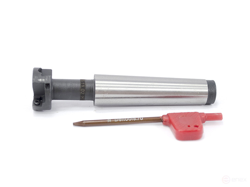 Фреза т-образная 25 х 11 паз 14 с механическим креплением 4гр. пл. SPGT 060204 Z=4 (2х2) к/х КМ2 AT290-R025.11.02.MT2 «Русский Инструмент» (РИ)