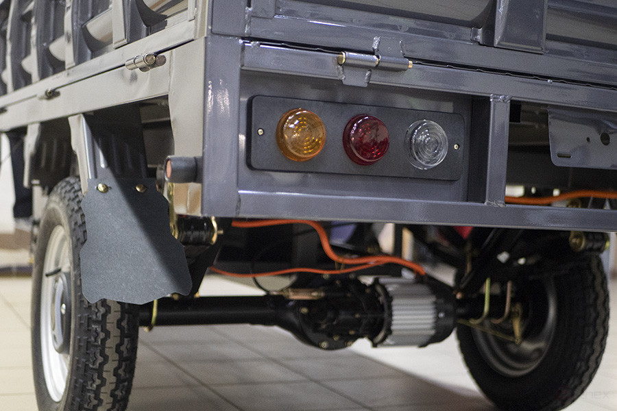 Грузовой электротрицикл Rutrike D4 NEXT II 60V1500W, зеленый