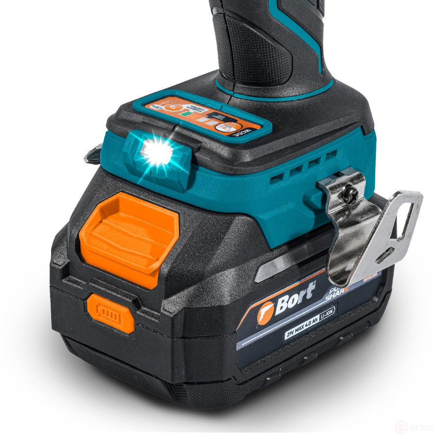 Cordless impact drill BORT BAB-21U (2x4A.h)