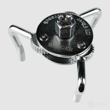 Съёмник крабовидный маслянных фильтров, захват 45-102 мм BERGER BG1851