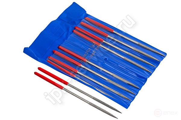 Diamond round file 4x160mm