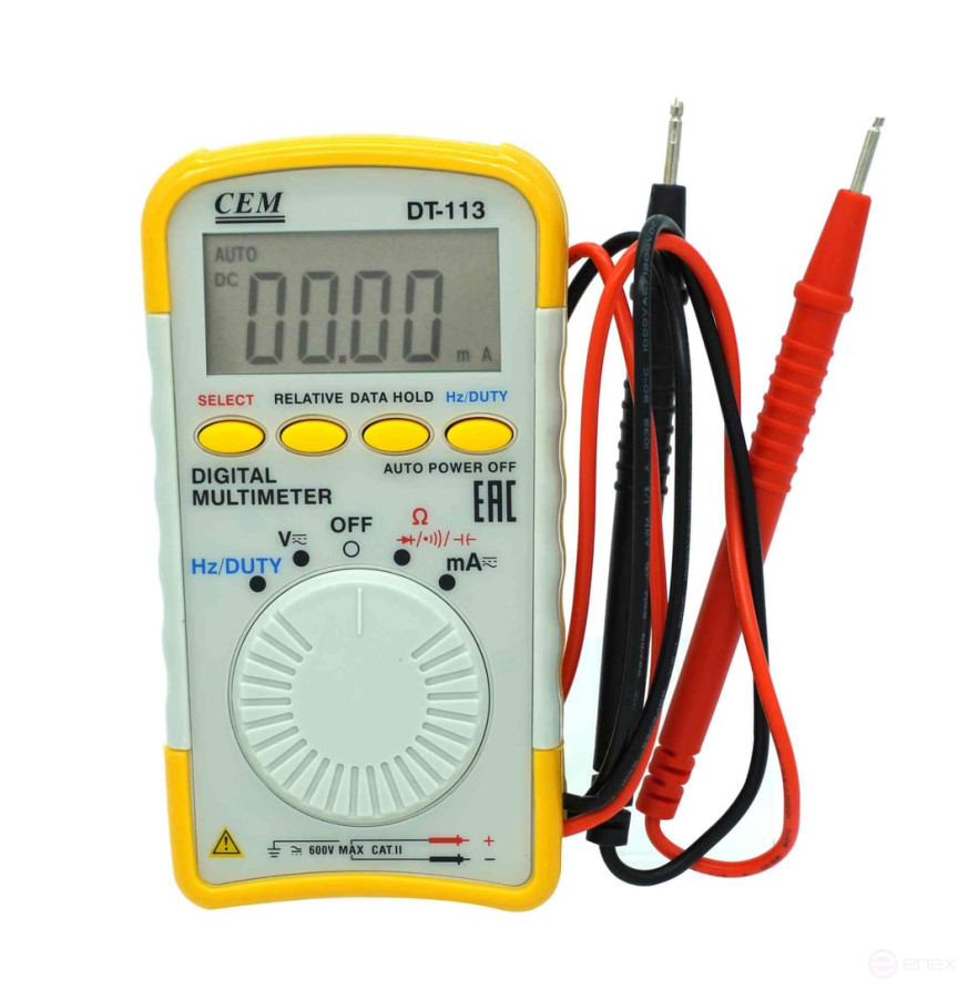 DT-113 Мультиметр цифровой