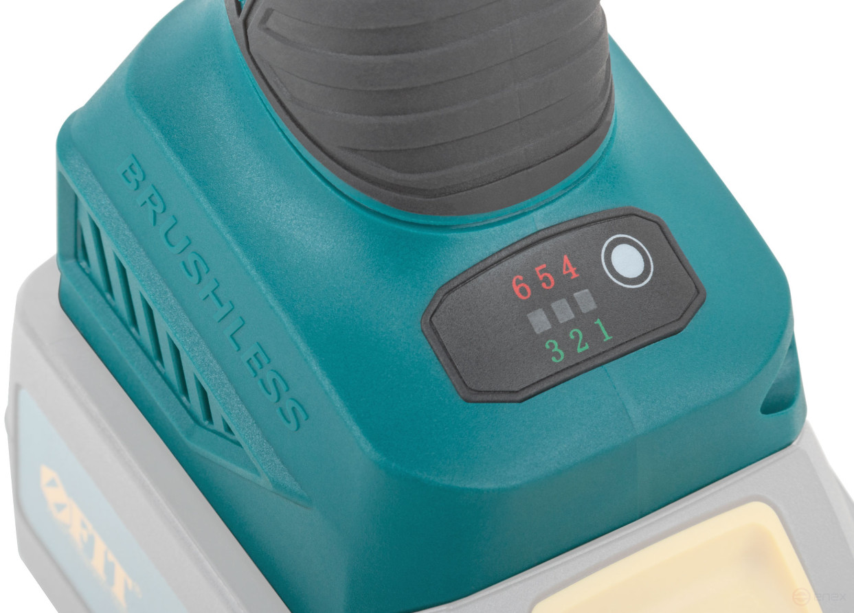 Angle grinder acc. 20 V; 3000-8500 rpm; ClC 125 mm; 1.6 kg; adjustableRPM; brushless, without battery; box.