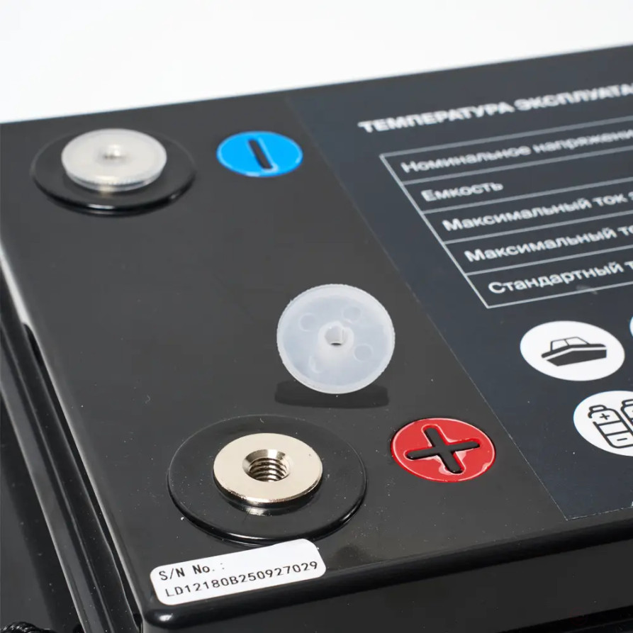 Lithium Traction Battery LITOMAX SE LiFePO4 12V 180Ah w Bluetooth BMS 100A