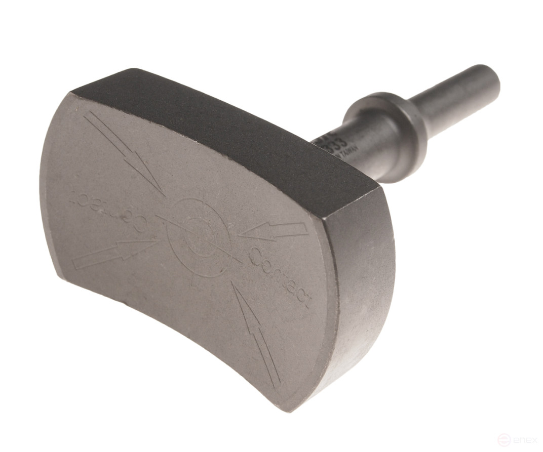 Chisel for pneumatic hammer L=141mm crescent 40x68mm JTC