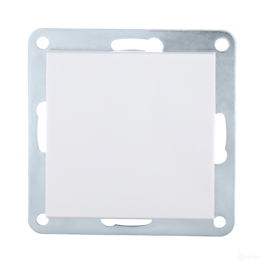 Switch 1-terminal, cross (circuit 7) 16 A, 250 B (white) LK80