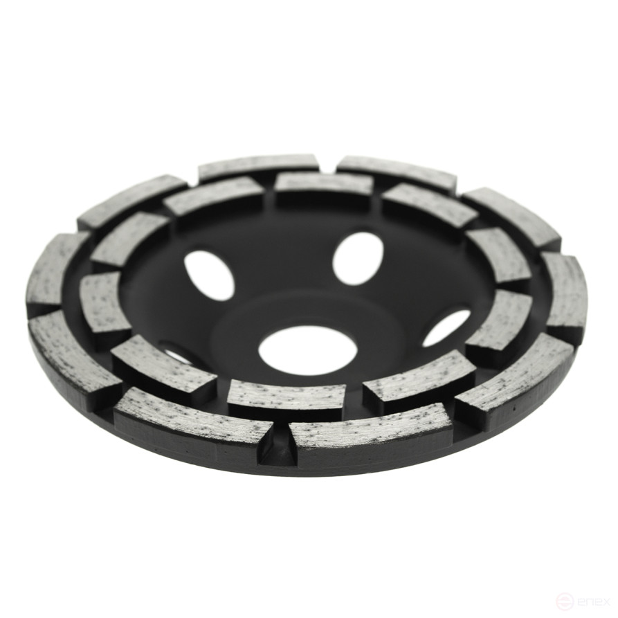 Чашка алмазная сегментная 2х рядная, серия "профи", 125 х 22 мм, Чеглок (50)