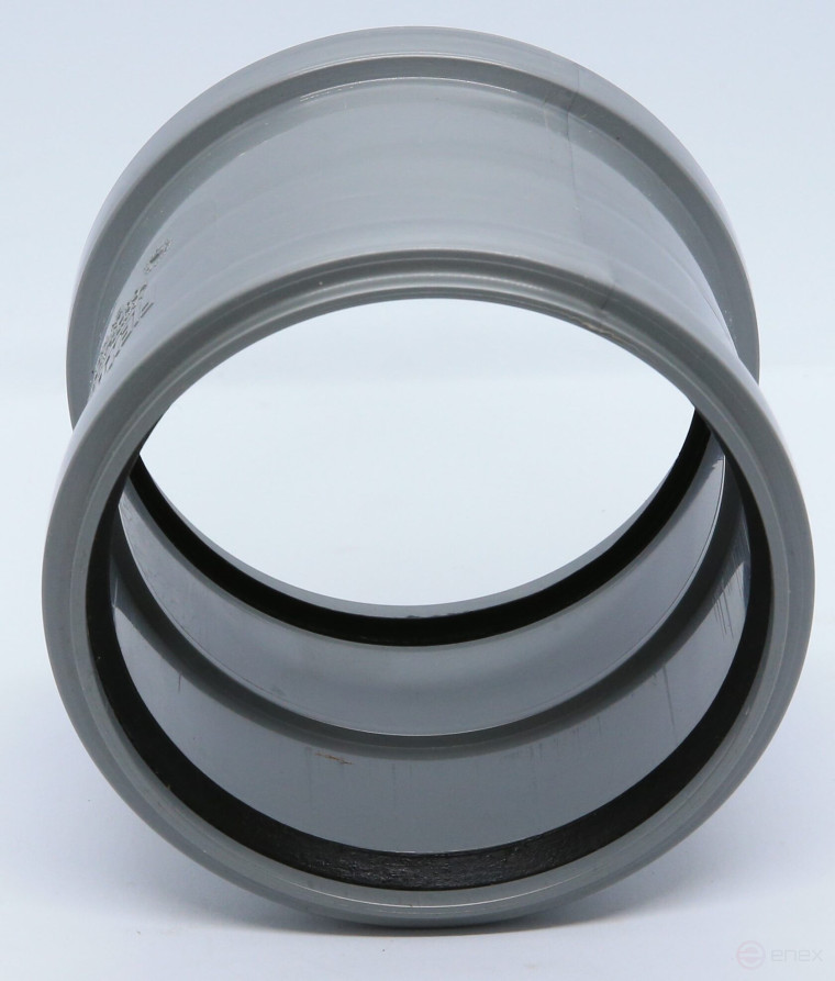 Муфта двухраструбная 110 мм