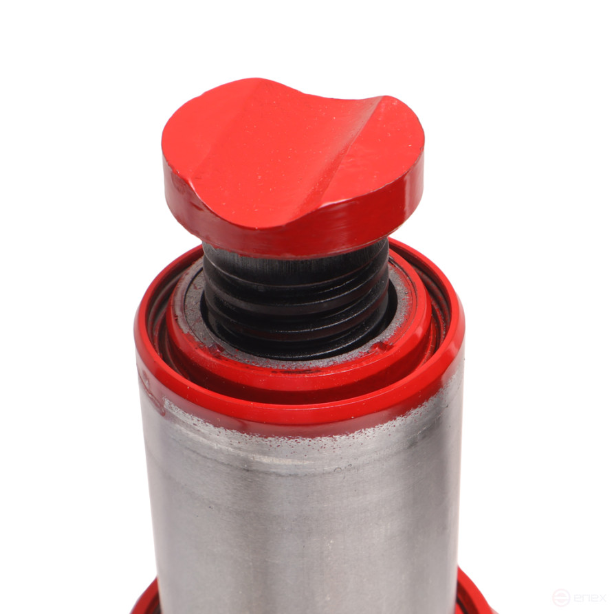 Домкрат бутылочный 10т 180-430мм 2-х плунжерный GTE