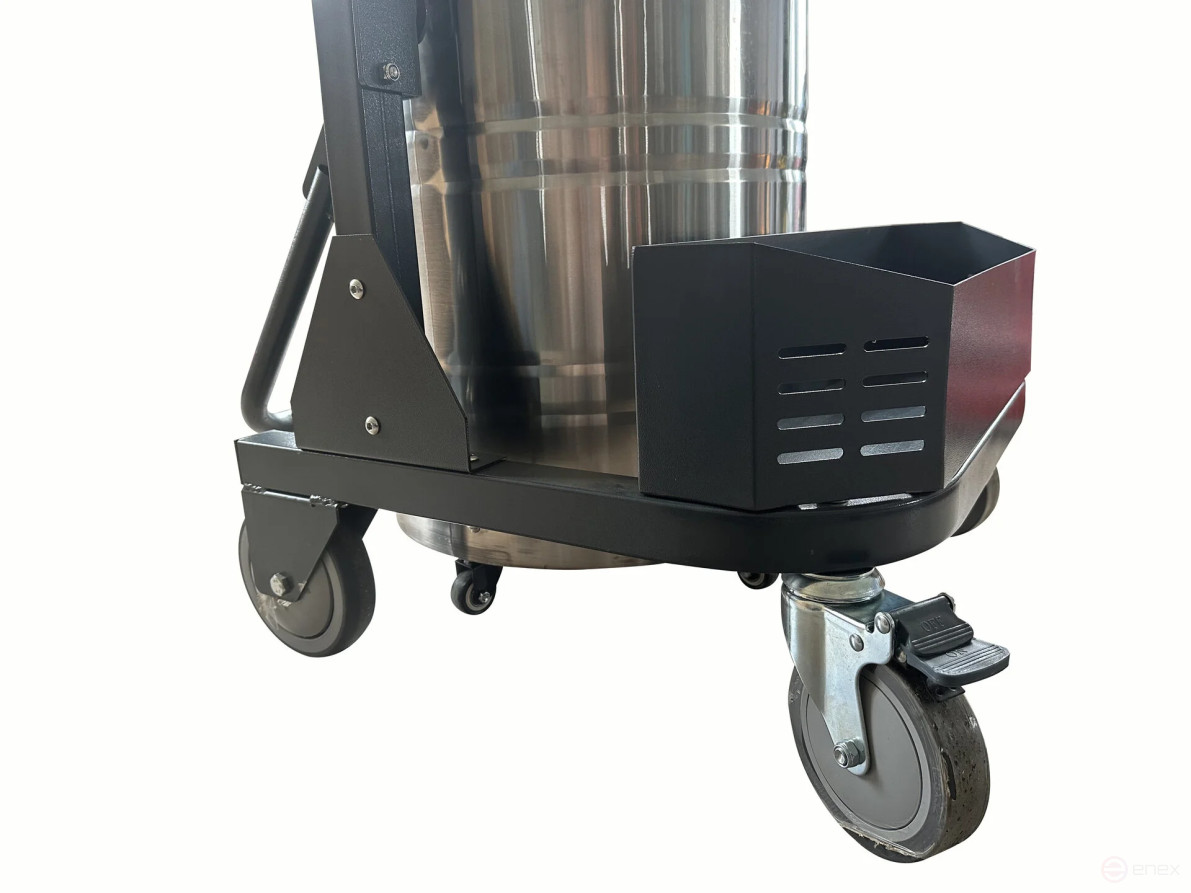 Трехтурбинный промышленный пылесос 220B для сухой и влажной уборки PVC3 L100