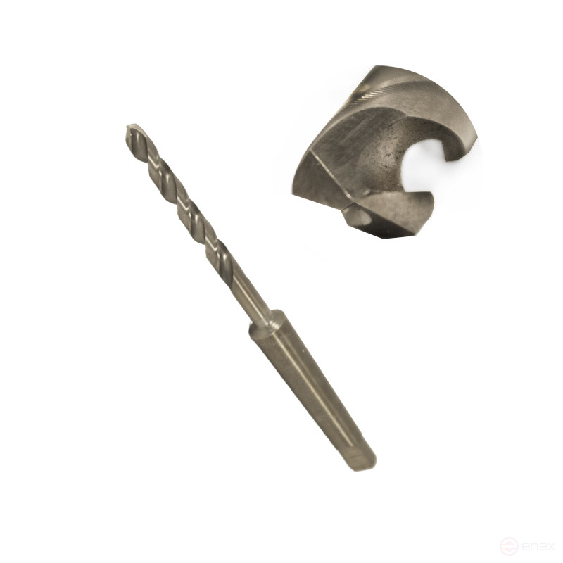 Сверло 7 мм А1 Р6М5К5 135⁰ с крестовой подточкой к/х КМ1 ГОСТ 10903-77 Beltools