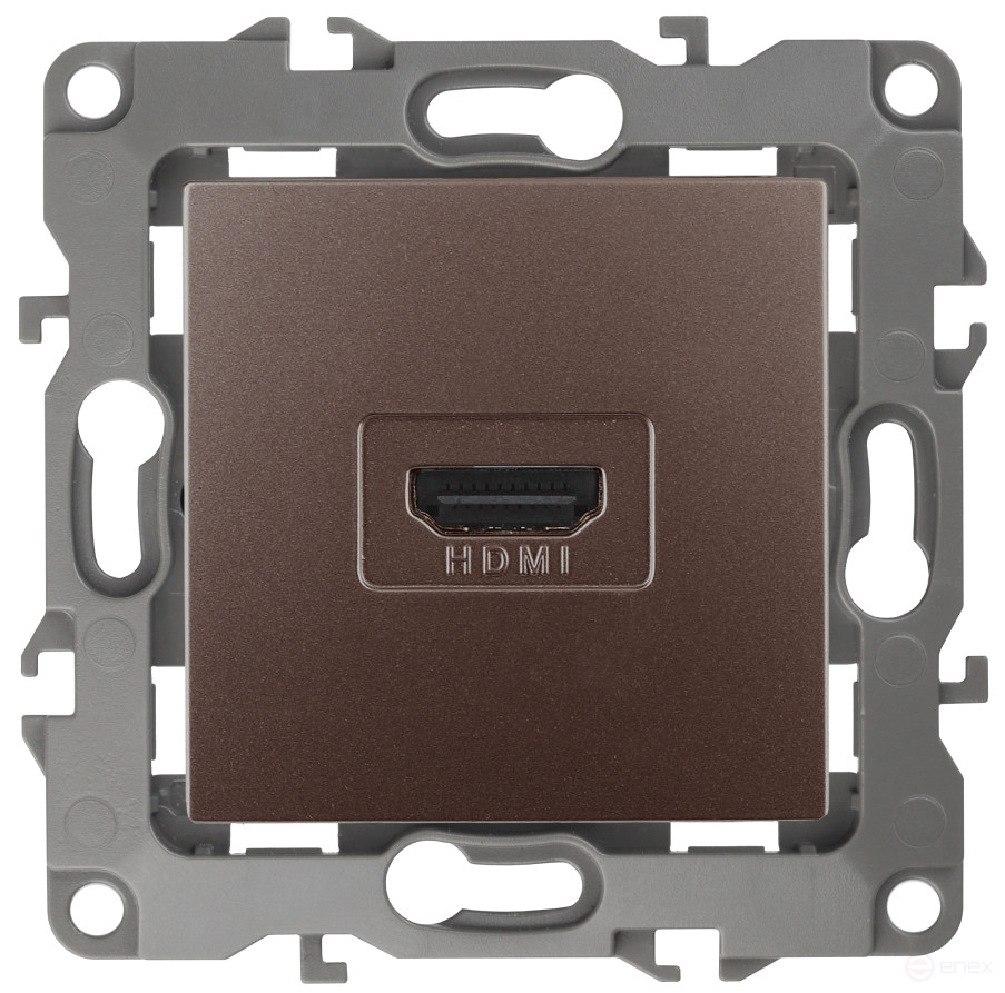 Розетка ЭРА Серия 12 12-3114-13 HDMI IP20 бронза