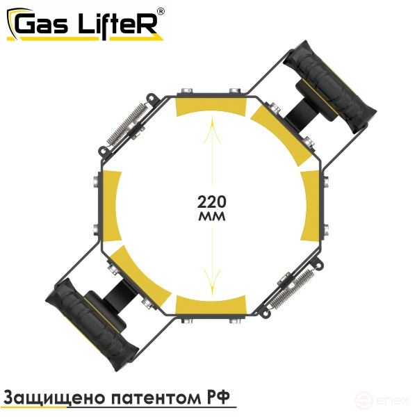Приспособление для переноски газовых баллонов Gas LifteR