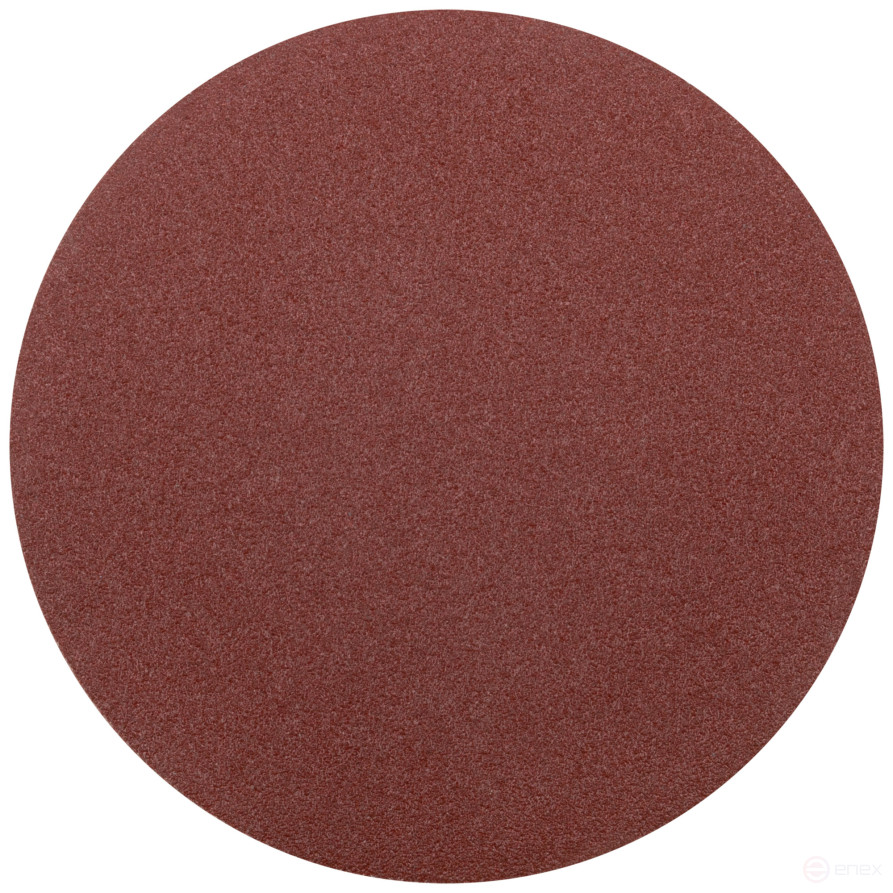 Круги шлифовальные сплошные (липучка), алюминий-оксидные, 125 мм, 5 шт. Р 80