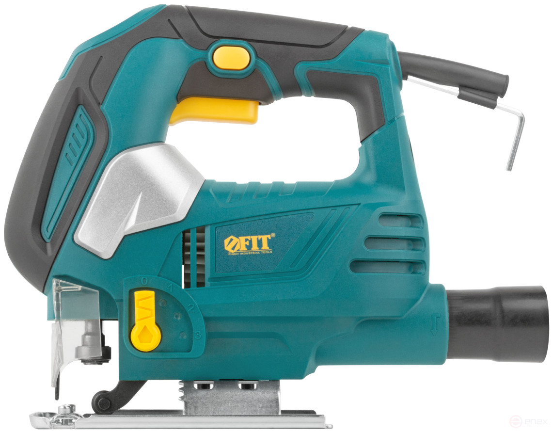 Лобзик 710 Вт; 0-3000 ход/мин; БзП; маятник; 80 мм; 2,1 кг; рез. накл.; коробка