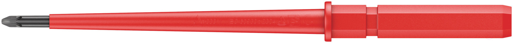 65 i PZ Kraftform Kompakt VDE Replaceable phillips screwdriver, PZ 0 x 154 mm