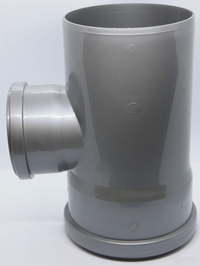 Тройник 160 на 110 мм 90 (87,5) градусов Flextron