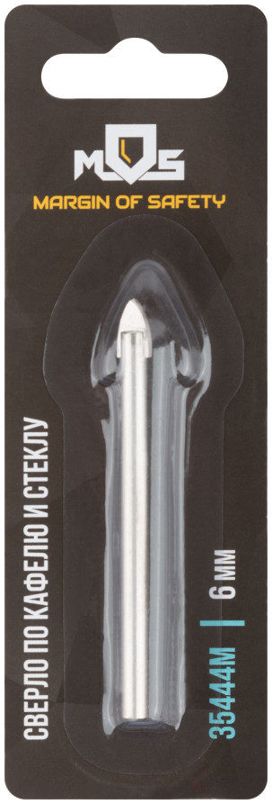 Сверло по кафелю и стеклу 6 мм