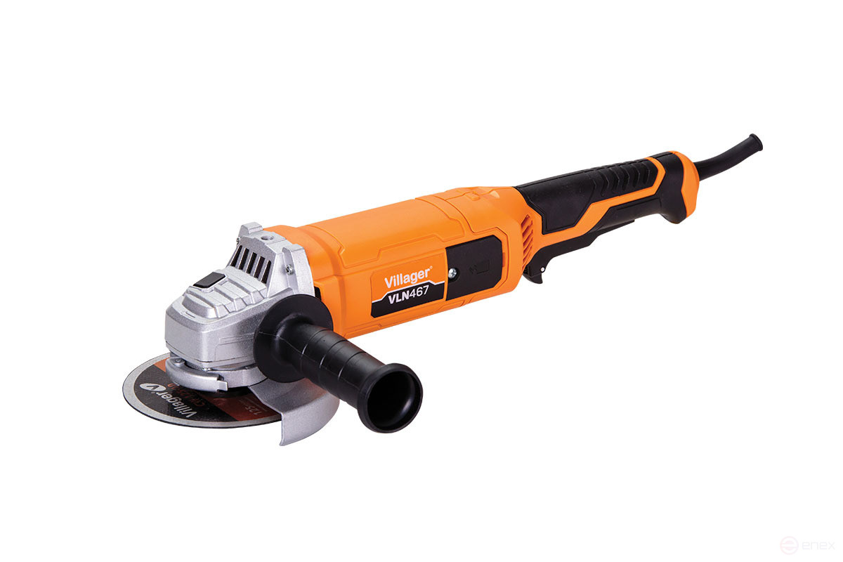 Электрическая угловая шлифовальная машинка Villager VLN 467, 1200 ВТ