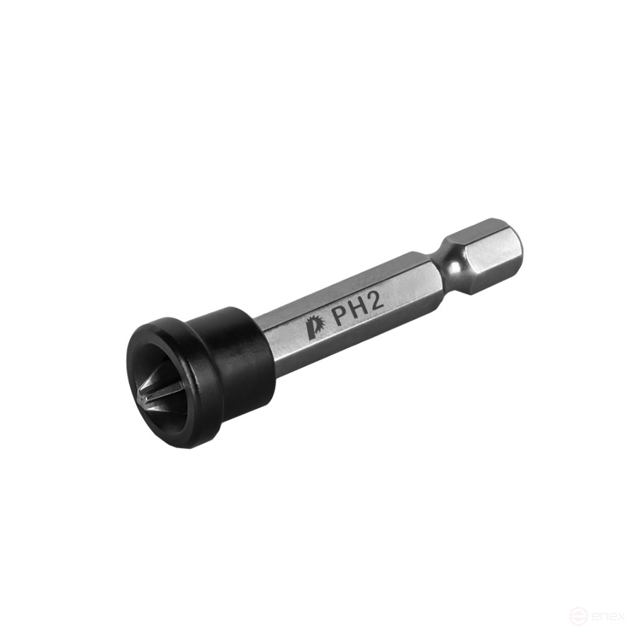 Screwdriver bit PRACTICE "Profi" PH-2 x 50mm for giprok, with limiter (25 pcs), jar (648-373)