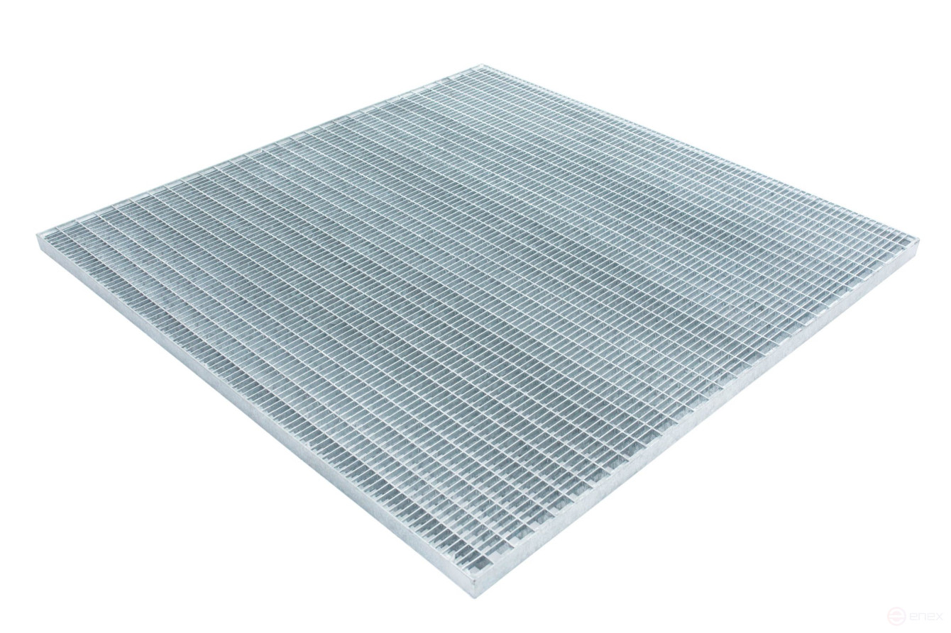 Metal mud protection grating 1000x1000mm