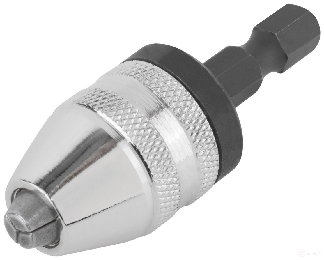 Патрон быстрозажимной "мини", U-образный хвостовик под биту, 0,5-3 мм