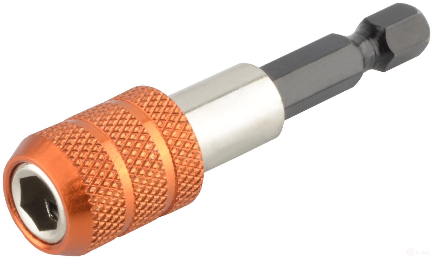 Держатель-адаптер для BIT с фиксатором магнитный (BIT1/4">-->HEX1/4", L=60мм) АвтоDело 39659