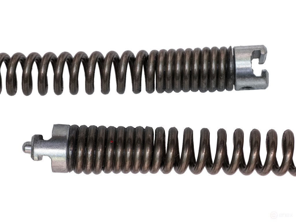 Комплект прочистных спиралей VOLL СТАНДАРТ диаметром 16 мм*2,3 м - 5 шт., на барабане