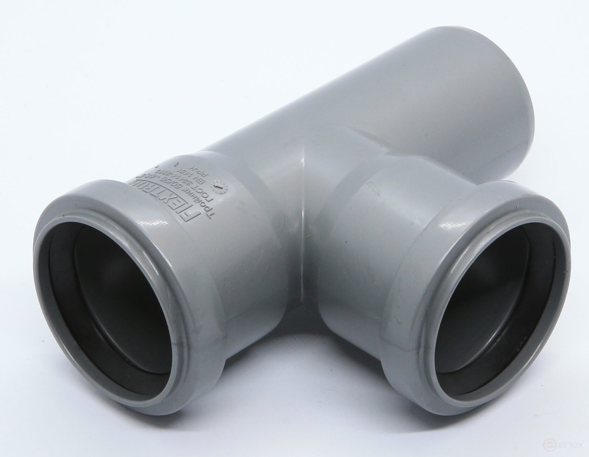 Tee 50x50 mm 90 (87.5) degrees Flextron