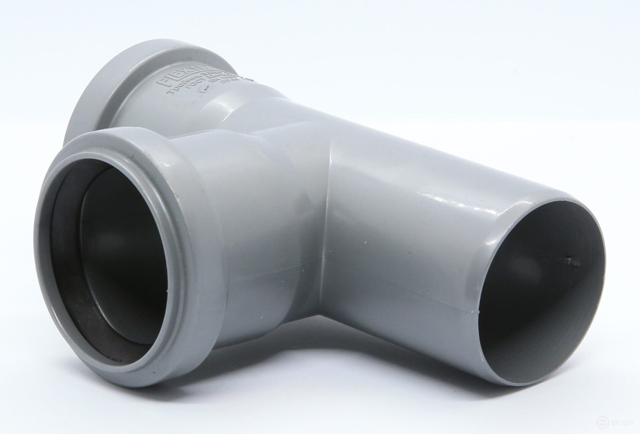 Tee 50x50 mm 90 (87.5) degrees Flextron