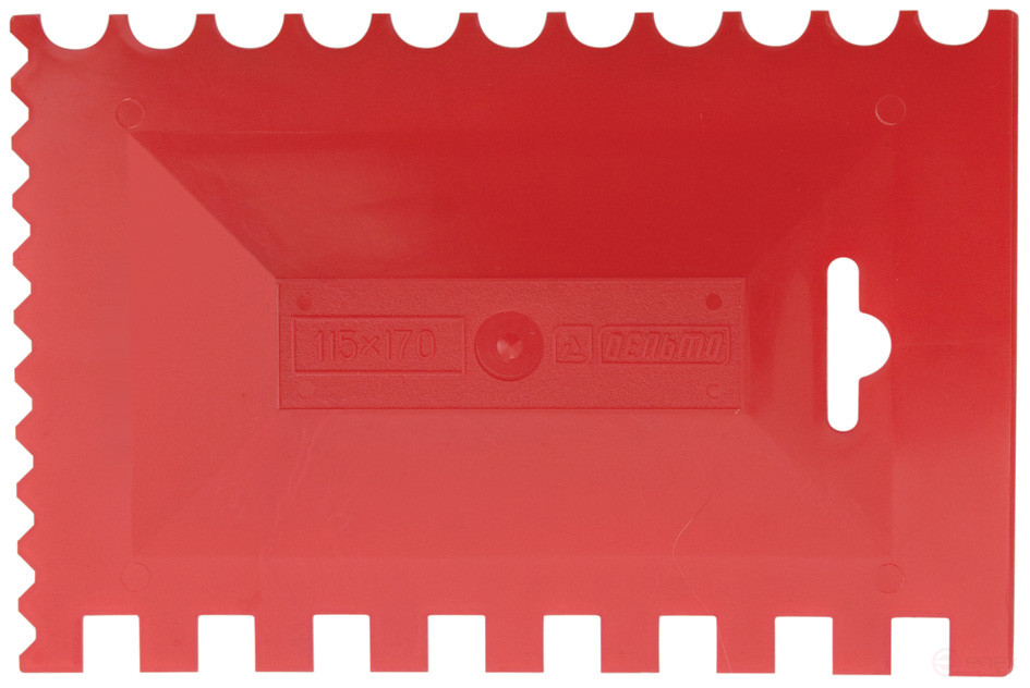 Plastic spatula combined