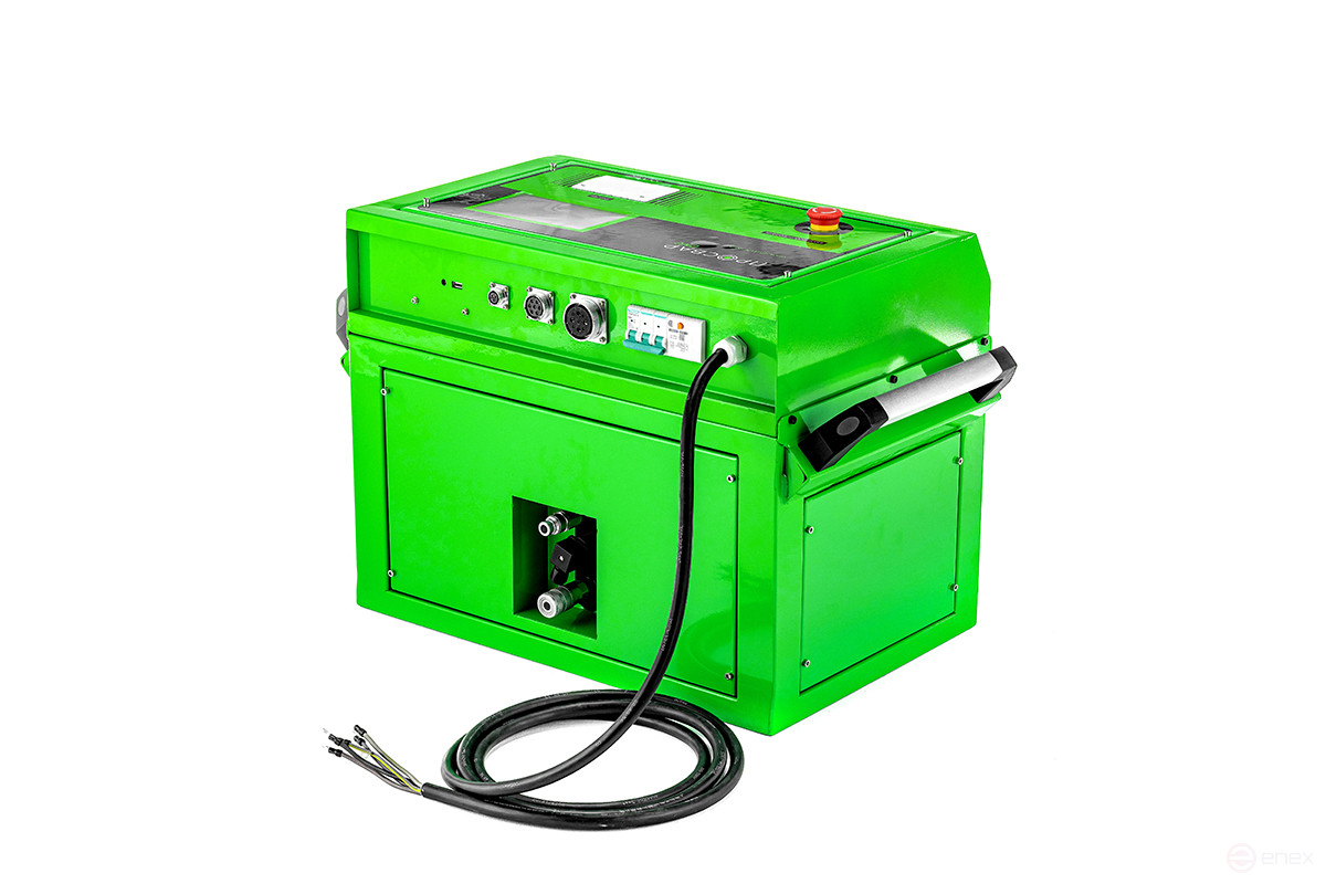 The device for butt welding of HDPE pipes PROSVAR With 630 CNC