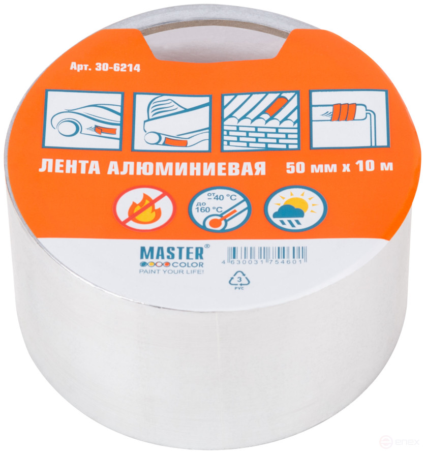 Лента армирующая алюминиевая, 50 мм x 10 м