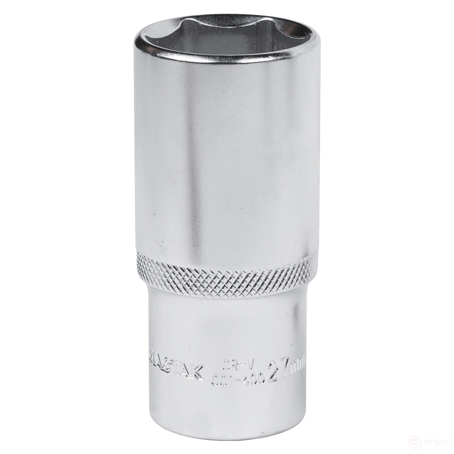 Deep hexagon socket 1/2", 27 mm MASTAK 001-40027