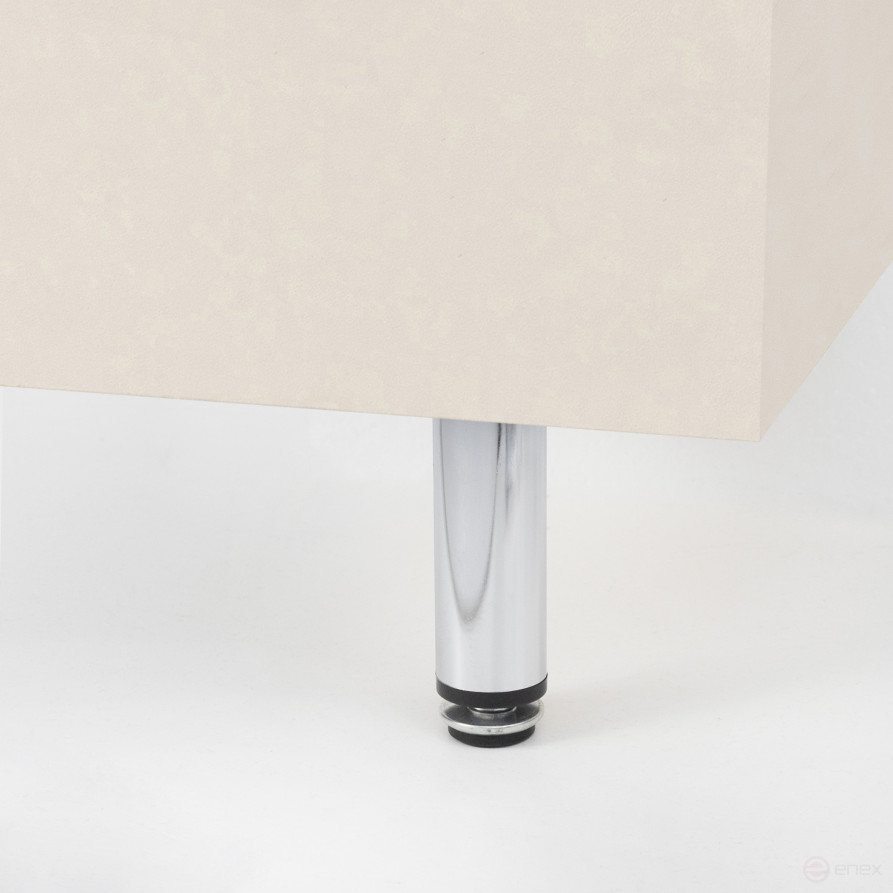 Опора меб. мет. D-100 h100 с регул. хром AKS