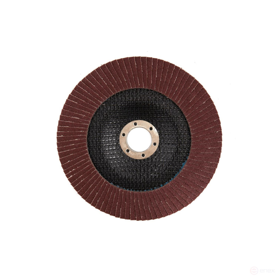 Круг шлифовальный лепестковый ROSSVIK 150*22мм 120 Grit. Тип29, Zr, 80м/с, 10200об/мин