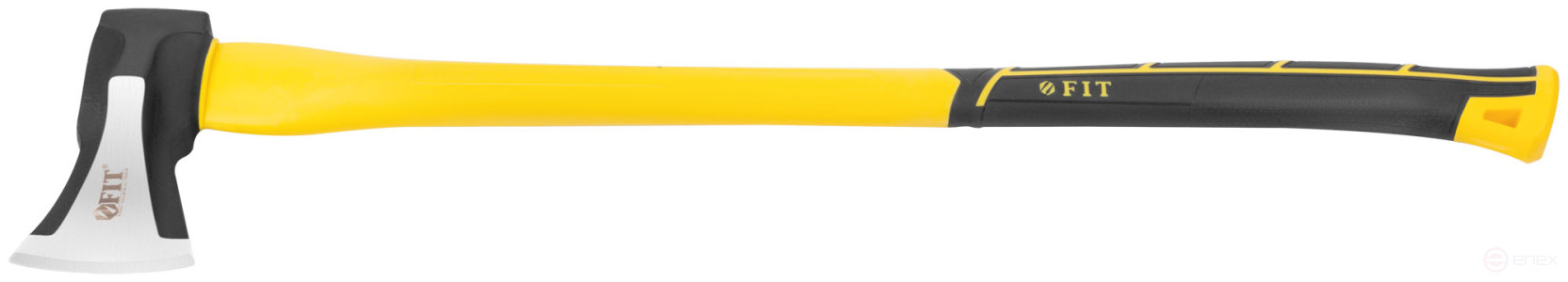 Axe-cleaver "big-eared" forged, fiberglass long handle 800 mm, 2000 gr.