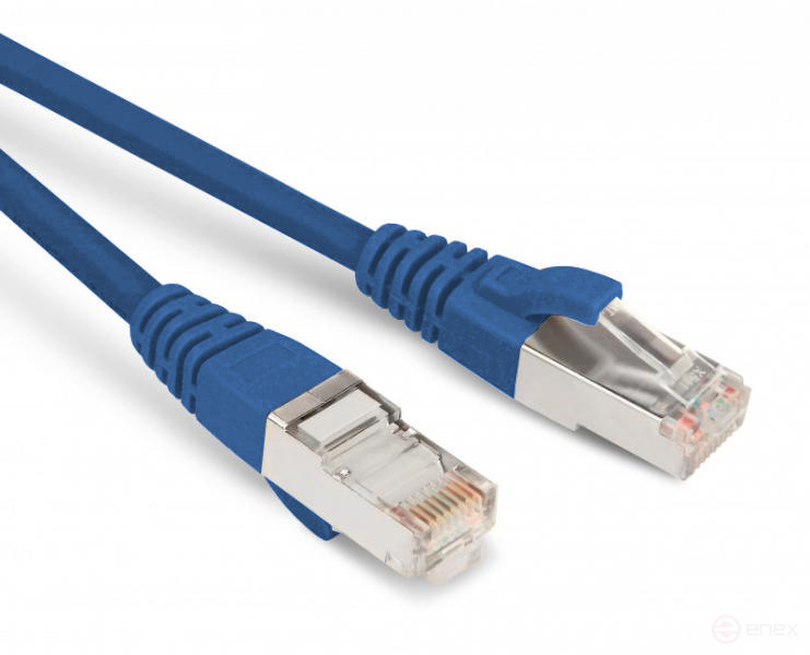 PC-LPM-SFTP-RJ45-RJ45-C6-3M-LSZH-BL Патч-корд SF/UTP, экранированный, Cat.6 (100% Fluke Component Tested), LSZH, 3 м, синий
