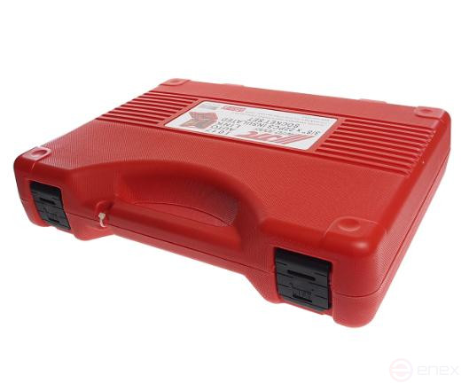 Набор инструментов 22 предмета слесарно-монтажный 3/8" 10-24мм изолированных в кейсе JTC