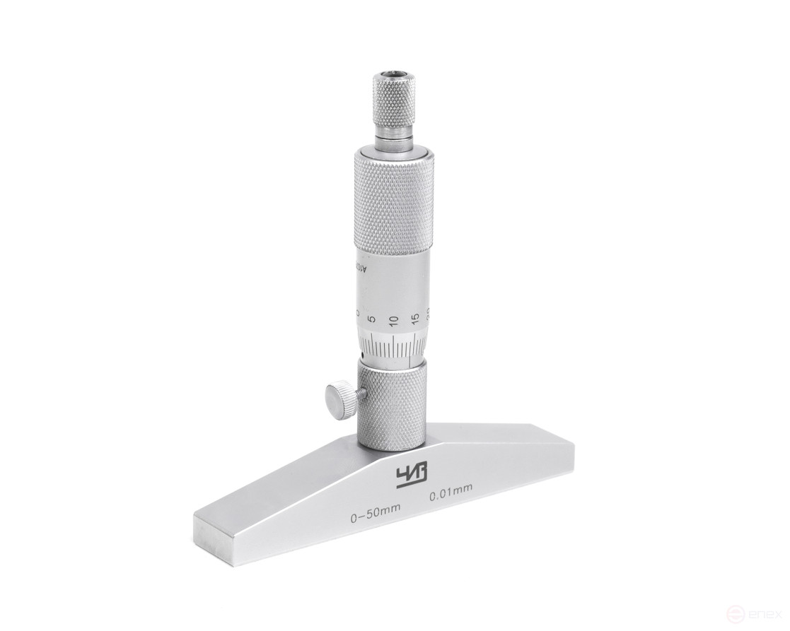Глубиномер микрометр. ГМ - 50 0,01 ЧИЗ