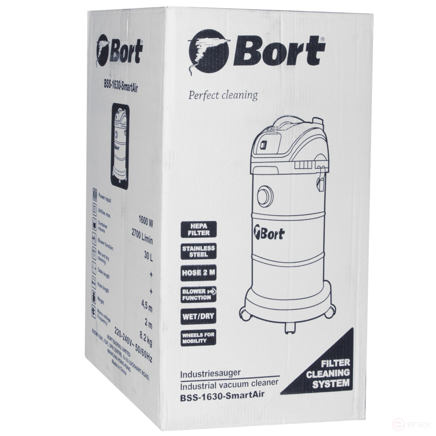 Пылесос для сухой и влажной уборки BORT BSS-1630-SmartAir