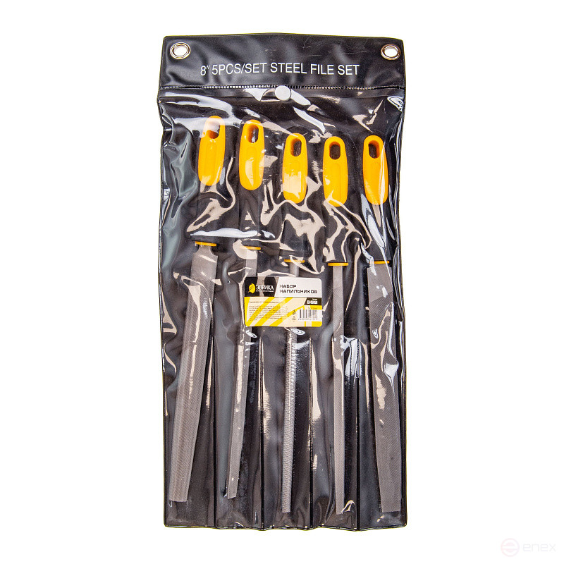 Набор напильников ER-05056: 5пр. на полотне (L-310мм) ЭВРИКА /1/20