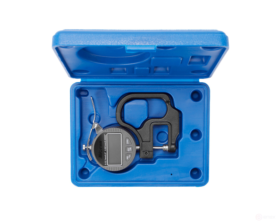 Electronic indicator thickness gauge SEC 0- 12.7 0.001 for Micron soft materials