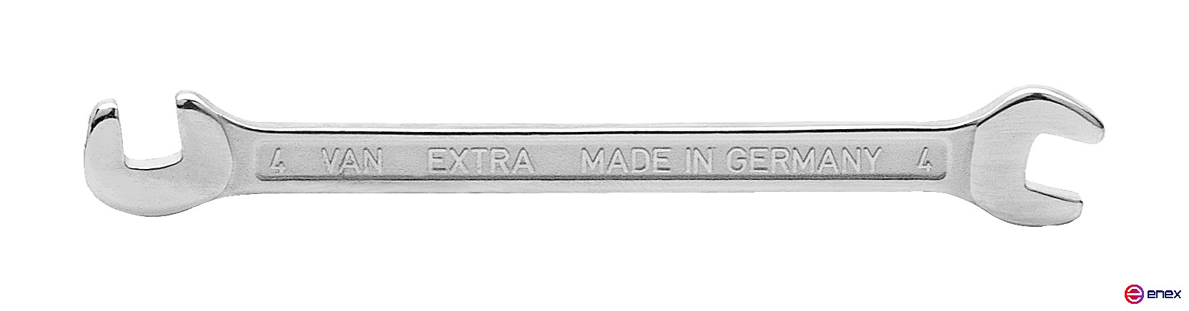 Двусторонний рожковый ключ (82,5° и 15°), 10 мм