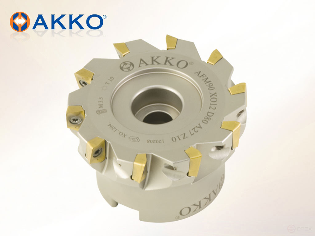Replacement milling head AFM90-XO12-D080-A27-Z10-H