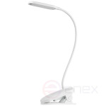 ERA NLED-525-6W-W LED Rechargeable Table Lamp on a Clothespin White