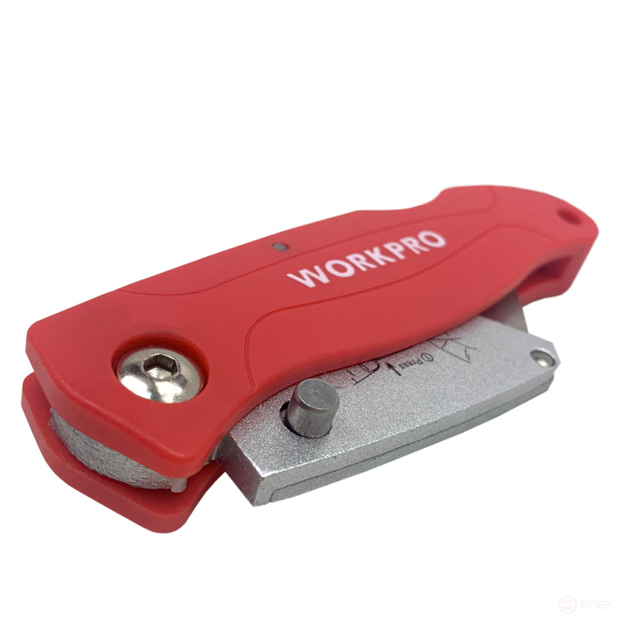 Universal Folding knife with interchangeable blades WP211002 WORKPRO