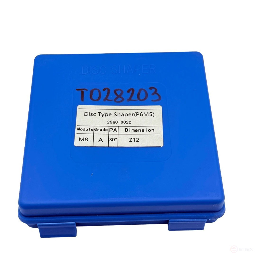 Долбяк дисковый M 8.0, z=12, 30°, D=96 мм, d=44.45 мм (2540-0022) TORNERI Т028203